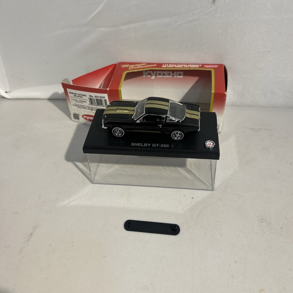 1/43 Shelby GT350H 1965 Kyosho Black Ford Mustang Fastback scale diecast